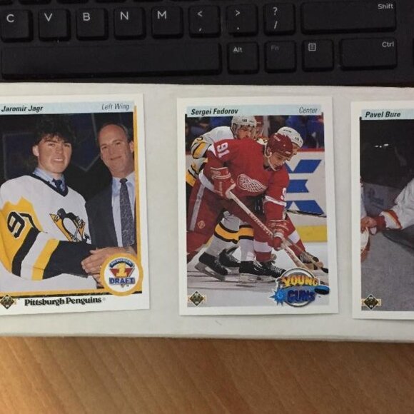1990-91 Upper Deck Complete Base Set Cards #1-550. Set contains 172 rookie cards - Picture 1 of 1